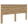 Image de vidaXL Hoofdbord Artisan Eik Geconstrueerd hout