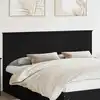 Image de vidaXL Tête de lit Chêne Noir 100 cm Bois d’ingénierie