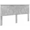 Image de vidaXL Hoofdbord Beton Grijs 100 cm Geconstrueerd hout