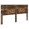 Image de vidaXL Tête de lit Chêne Fumé 100 cm Bois d’ingénierie