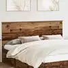 Image de vidaXL Tête de lit Bois ancien 100 cm Bois d’ingénierie