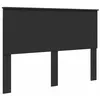 Image de vidaXL Tête de lit Chêne Noir 100 cm Bois d’ingénierie