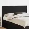 Image de vidaXL Tête de lit Chêne Noir 100 cm Bois d’ingénierie