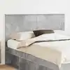 Image de vidaXL Tête de lit Gris Béton 100 cm Bois d’ingénierie