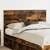 Image de vidaXL Tête de lit Chêne Fumé 100 cm Bois d’ingénierie