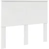 Image de vidaXL Hoofdbord Glanzend Wit 100 cm Geconstrueerd hout