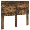 Image de vidaXL Tête de lit Chêne Fumé 100 cm Bois d’ingénierie