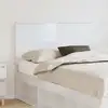 Image de vidaXL Tête de lit Blanc Brillant 100 cm Bois d’ingénierie