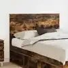 Image de vidaXL Tête de lit Chêne Fumé 100 cm Bois d’ingénierie