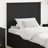 Image de vidaXL Tête de lit Chêne Noir 100 cm Bois d’ingénierie