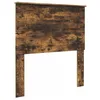 Image de vidaXL Tête de lit Chêne Fumé 100 cm Bois d’ingénierie