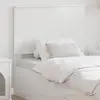 Image de vidaXL Tête de lit Blanc Brillant 100 cm Bois d’ingénierie