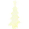 Image de vidaXL Sapin de Noël avec 160 LED Blanc chaud 150 cm Acrylique