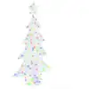 Image de vidaXL Sapin de Noël 160 LED Multicolore 150 cm Acrylique