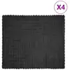 Image de vidaXL Couverture antidérapante en fausse de lapin Olite 4 pc 25.15 kg