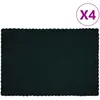 Image de vidaXL Couverture antidérapante en fausse de lapin Olite 4 pc 13.65 kg