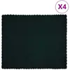 Image de vidaXL Couverture antidérapante en fausse de lapin Olite 4 pc 20.3 kg