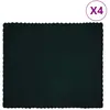 Image de vidaXL Couverture antidérapante en fausse de lapin Olite 4 pc 25.15 kg