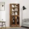 Image de vidaXL Haut Armoire 2 pc Bois ancien 69,5 x 34 x 180 cm
