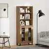 Image de vidaXL Haut Armoire 2 pc Chêne artisanal 69,5 x 34 x 180 cm