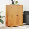 Image de vidaXL Armoire avec stockage avec porte Marron Bois d'ingénierie