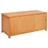 Image de vidaXL Boîte de rangement 110 x 45 x 45 cm Bois de chêne massif