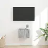 Image de vidaXL Meuble TV mural 39 x 31 x 29,5 cm Gris Sonoma Bois d'ingénierie