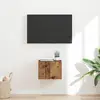 Image de vidaXL Meuble TV mural Bois Ancien 39 x 31 x 29,5 cm Bois d'ingénierie
