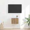 Image de vidaXL Meuble TV mural 39 x 31 x 29,5 cm Chêne artisan