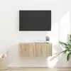 Image de vidaXL Meuble TV mural 78,5 x 30 x 29,5 cm Sonoma Bois d'ingénierie