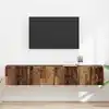 Image de vidaXL Meuble TV mural 2 pc Bois Ancien Bois d'ingénierie