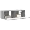 Image de vidaXL Meuble TV mural 98 x 31 x 29,5 cm Gris Sonoma Bois d'ingénierie
