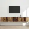 Image de vidaXL Meuble TV mural 2 pcs Bois Ancien 98 x 31 x 29,5 cm