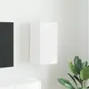 Image de vidaXL Meuble TV mural 30 x 31 x 60 cm Blanc Bois d'ingénierie