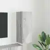 Image de vidaXL Meuble TV mural Gris Sonoma 30 x 31 x 80 cm Bois d'ingénierie