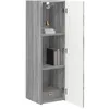 Image de vidaXL TV Wandkast 30 x 31 x 100 cm Grijs Sonoma Bewerkt hout
