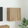 Image de vidaXL Meuble TV mural 59,5 x 31 x 60 cm Chêne artisanal