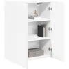Image de vidaXL TV Wandkast 59,5 x 31 x 80 cm Wit Bewerkt hout