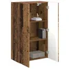 Image de vidaXL TV Wandkast 59,5 x 31 x 100 cm Oud Hout Bewerkt hout