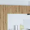 Image de vidaXL Armoire suspendue 2 pc Chêne Artisan et Blanc Bois d'ingénierie