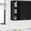 Image de vidaXL Armoire suspendue Chêne noir 30 x 29,5 x 80 cm