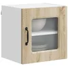 Image de vidaXL Panneau de lave-vaisselle Kalmar 2 pc Chêne Sonoma