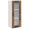 Image de vidaXL Vaatwasserpaneel Kalmar Oudhout 40 x 31 x 100 cm Bewerkt hout