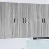 Image de vidaXL Panneau de lave-vaisselle Kalmar Gris Sonoma 60 x 31 x 100 cm