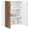 Image de vidaXL Panneau de lave-vaisselle Kalmar Bois ancien 80 x 31 x 100 cm, Étagère de cuisine moderne, solutions de rangement pratiques, meuble mural rectangulaire pour vos essentiels