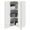 Image de vidaXL Panneau de lave-vaisselle Kalmar Chêne artisanal, Étagère de cuisine moderne, solutions de rangement pratiques, meuble mural rectangulaire pour vos essentiels