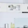 Image de vidaXL Cabinet en verre mural LUCCA Blanc 80 x 31 x 40 cm