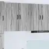 Image de vidaXL Meuble mural LUCCA Sonoma gris 40 x 31 x 80 cm