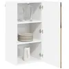 Image de vidaXL Wandkast LUCCA Oud hout 40 x 31 x 80 cm Bewerkt hout