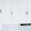 Image de vidaXL Meuble mural LUCCA Blanc 50 x 31 x 100 cm Bois d'ingénierie